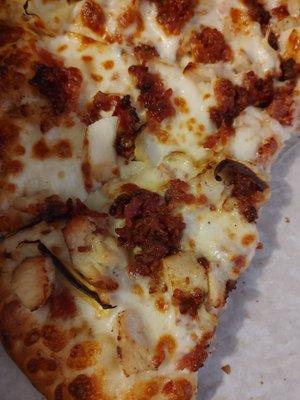 Chicken, Bacon Ranch Pizza!!!!