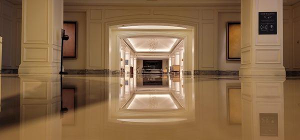 Ritz Carlton Lobby marble restored & polished.