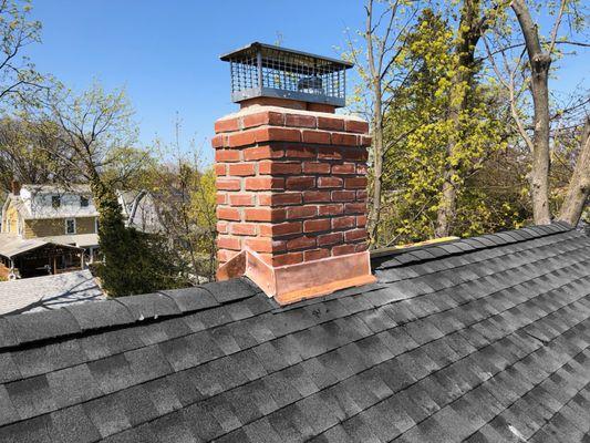 New Chimney Flashing