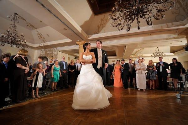 By Your Side Dance Studio Wedding Couple dancing their First Dance