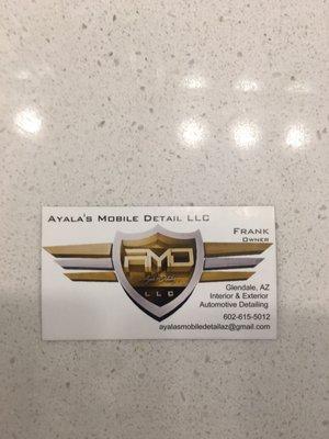 Hit up Ayalas Mobile Detail! The best in AZ. Highly recommend them!