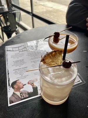 Seasonal Tom Hanks themed cocktails