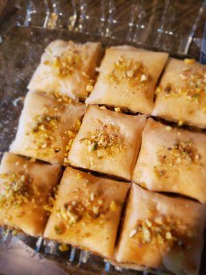 Pistachio baklava