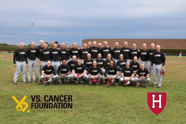 Harvard vs cancer! Harvard baseball team raised 12,000$ for kids fighting cancer and we got the chance to shave their heads!