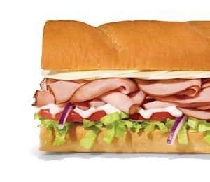 Subway, Grand slam ham photo.