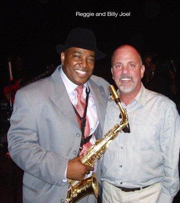 Reggie Woods with Billy Joel