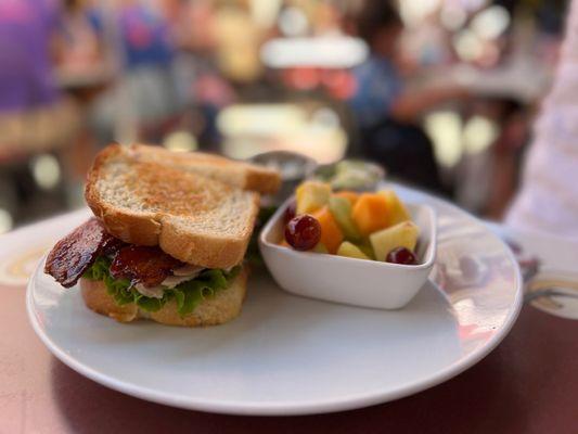 Roasted Turkey Club Sandwich