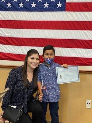 Newest U.S. Citizen! Congratulations!