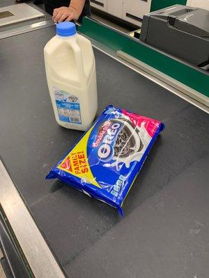 Oreos and milk