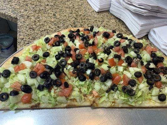 Salad slice