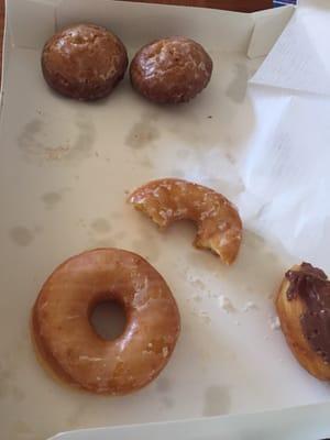 These donuts didn't stand a chance!  Delish!!!