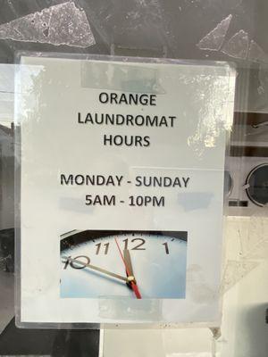 Orange Laundromat