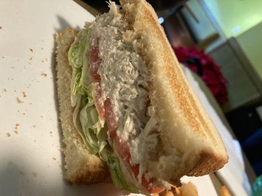 Chicken salad sandwich