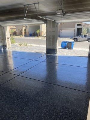 Finished Epoxy Floor