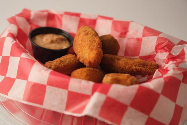 Jalapeño poppers with cream cheese