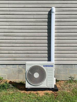 2 Ton Samsung Mini-Split Outdoor unit at the beauty Salon.