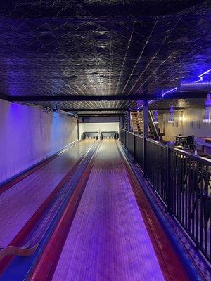 Bowling lanes