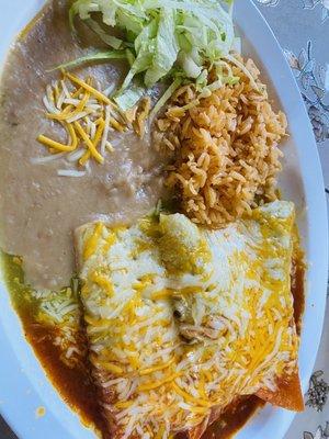 3 Enchiladas Plate