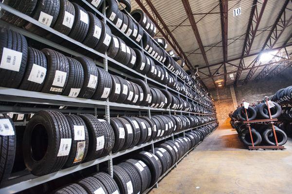 We have more than 40,000 tires in stock