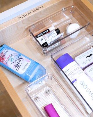 Bathroom Drawer Organizing | ORCHID ORGANIZING