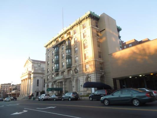 The Hotel Elton building in downtown Waterbury