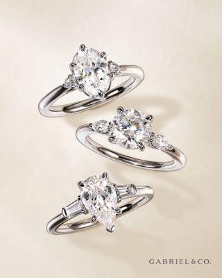 Gabriel & Co. Bridal Rings