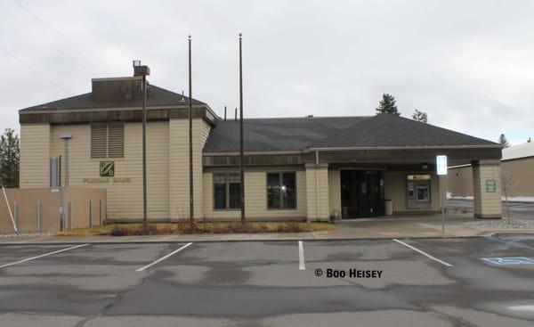 Plumas Bank Exterior, Chester, California