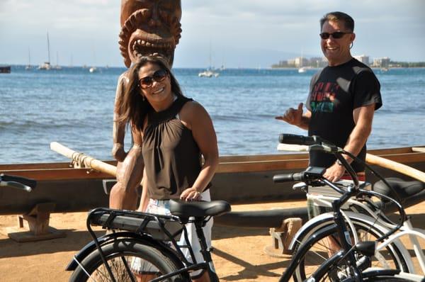 Electric Bike Test Ride - Exploring Lahaina Maui