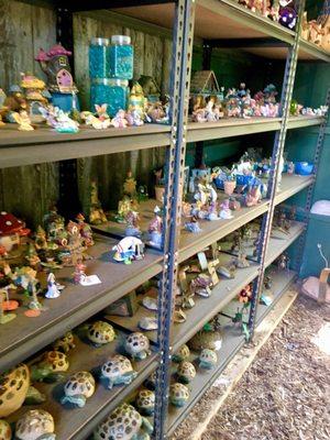 Fairy garden figures and supplies