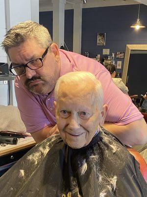 We love our long-timers at The Grumpy Barbers