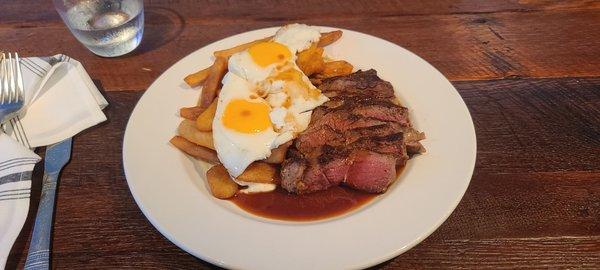 Steak and eggs for Sunday Brunch