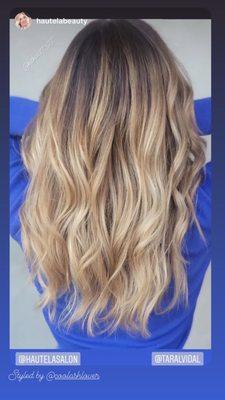 Balayage by Tara Vidal