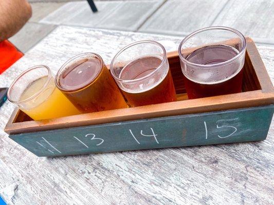 Beer flight