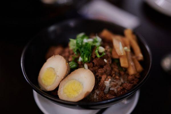 Minced Pork on Rice