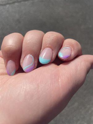 Daughter's nails