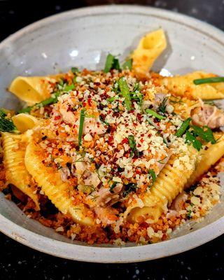 Look at that homemade pasta!