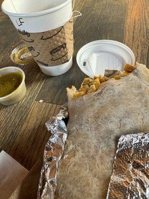 Breakfast Burrito, London Fog