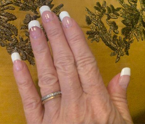 French gel natural nails by Amy