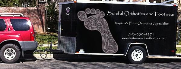 We are the nations only fully mobile orthotics fabrication lab and medical facility.