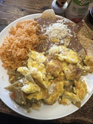 Chilaquiles Plate