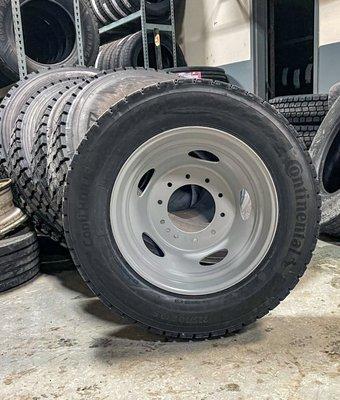 We've got the perfect new tires or used tires for box trucks or 
oversized heavy-duty vehicles.