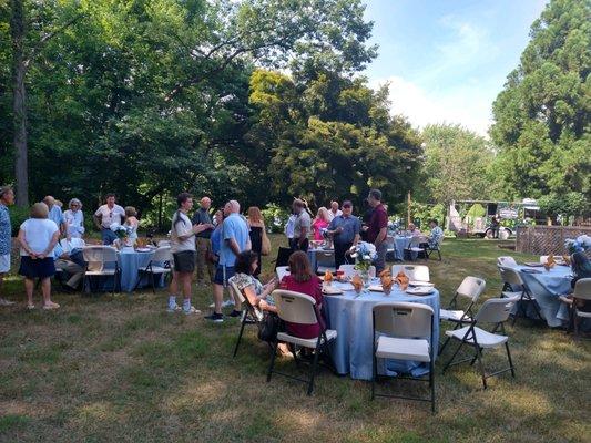 Synagogue BBQ with Wandering Que food truck