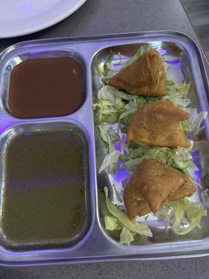 Samosa trio