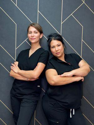 Diana and Gina - Expert Estheticians at GetSkin Medical & Wellness