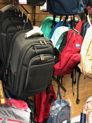 A variety of backpacks at great prices!