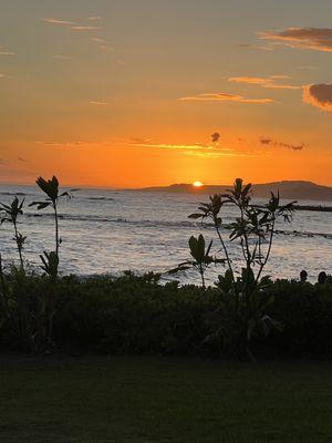 Sunset at Honu