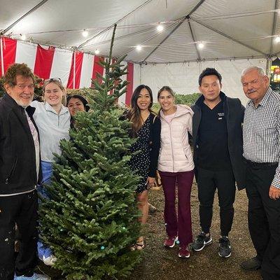 We loved picking out our office Christmas tree at Bob Smith Toyota's tree lot! Thank you Mr. Smith!