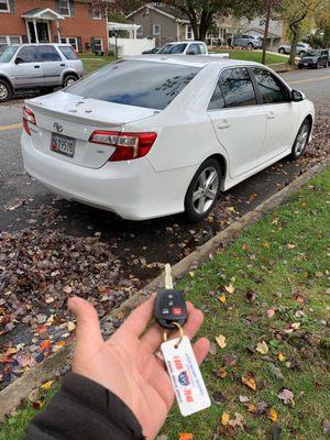 toyota lost key