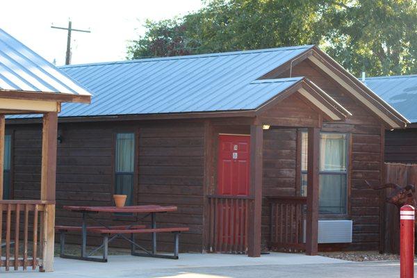 Wheelchair accessible room.