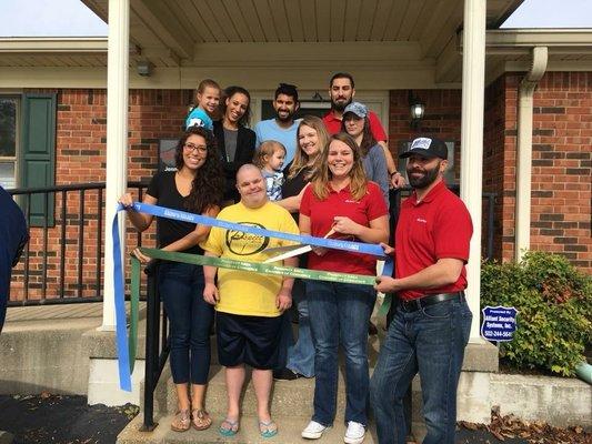 Oldham County Chamber and Prospect Area Chamber ribbon cutting.